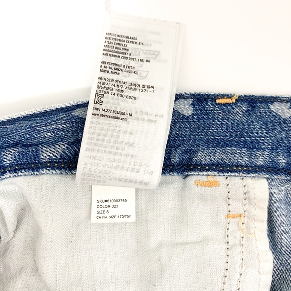 Abercrombie & Fitch Blue Jean Shorts - Picture 8 of 8